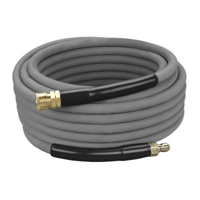 Black Max Rubber Non-Marking High Pressure Hose - 50' 3/8"