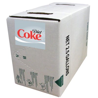 Diet Coke 2.5-Gallon Bag-in-Box Fountain Syrup