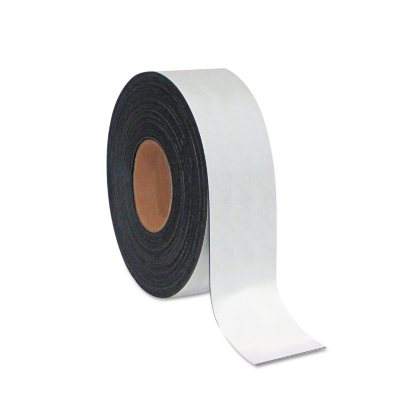 MasterVision - Dry Erase Magnetic Tape Roll, White - 2" x 50 Ft.