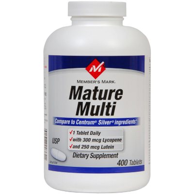 Member's Mark® Mature Multi Vitamin - 400ct - Sam's Club