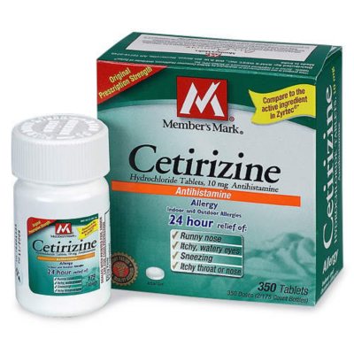 can you take cetirizine hydrochloride if you have high blood pressure