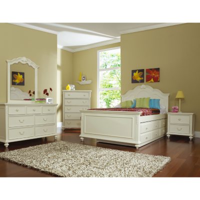 Samuel Lawrence Villa Youth Bedroom Set - Full - 6 pc.