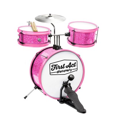 UPC 607266019410 product image for First Act Discovery Drum Set - Pink Sparkles | upcitemdb.com