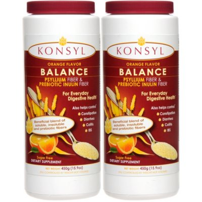 UPC 610858052078 product image for Konsyl Psyllium Fiber and Prebiotic Inulin Fiber, 450 g/ 2 pk | upcitemdb.com