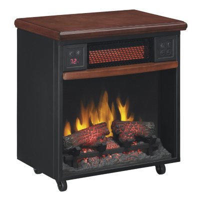 UPC 611768077670 product image for PowerHeat Infrared Fireplace in Cherry Finish | upcitemdb.com