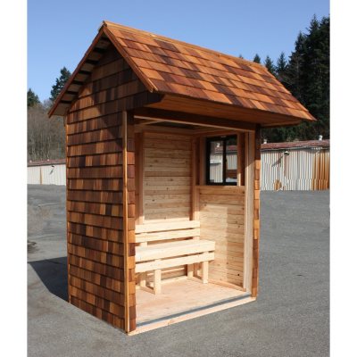 Signature 6' x 3' Bus Chalet Shed Kit