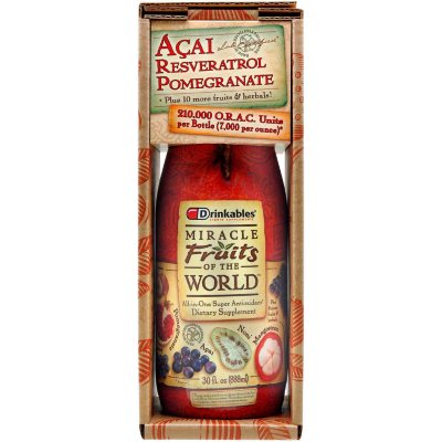 Drinkables Miracle Fruits of the World -6 pk/30 oz