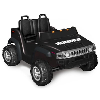 12V 2-Seater Hummer H2 - Black