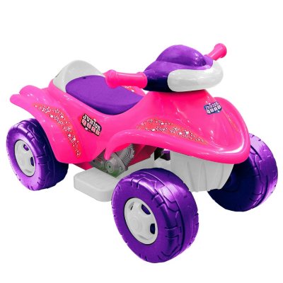 6V Junior Quad Ride-On - Pink