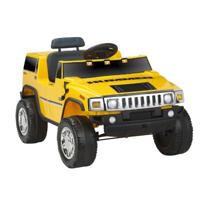 6V Hummer H2 Ride-On - Yellow