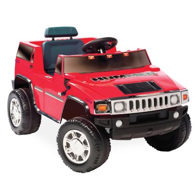 6V Hummer H2 Ride-On -  Red