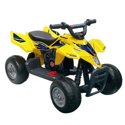 6V Yellow Suzuki Quad Racer