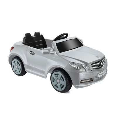 6V 1-Seater Mercedes Benz E550 - Silver