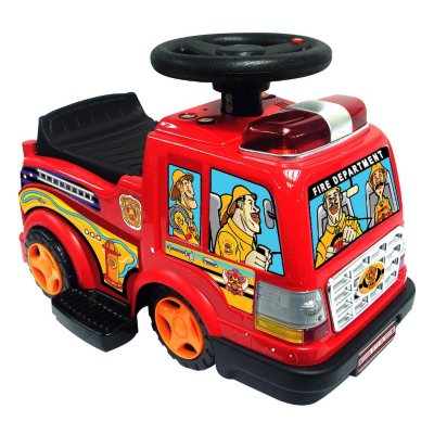6V Ride-On Fire Engine