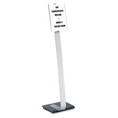 Durable - Info Sign Duo Floor Stand