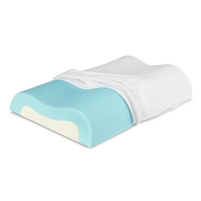 Serta Gel Memory Foam Contour Pillow
