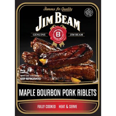 Jim Beam Maple Bourbon Pork Riblets - 32 oz.
