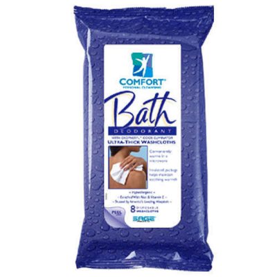 Deodorant Bath Cleansing Washcloths-8ct.- 44cs