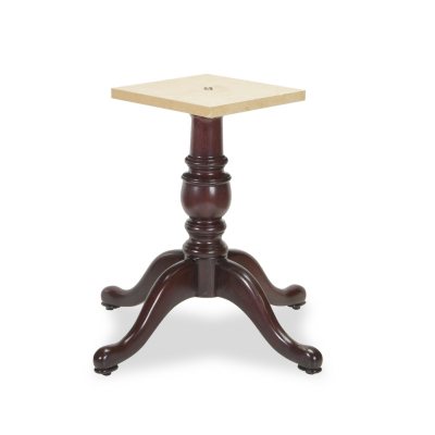 HON 94000 Series Laminate Queen Anne Base, Mahogany