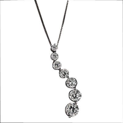 .23 ct. t.w. Diamond Journey Pendant (I, I1)