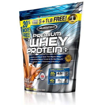 UPC 631656709247 product image for MuscleTech Premium 100% Whey Protein, Chocolate (6 lbs.) | upcitemdb.com