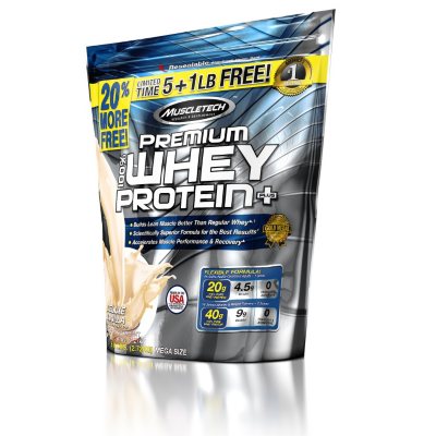 UPC 631656709254 product image for MuscleTech Premium 100% Whey Protein, Vanilla (6 lbs.) | upcitemdb.com