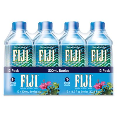 Fiji Water - 12/ .5 liter bottles