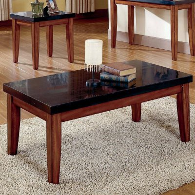 Mattoni Granite Top Cocktail Table