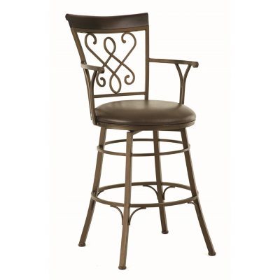 Camille Commercial Grade Swivel Bar Stool