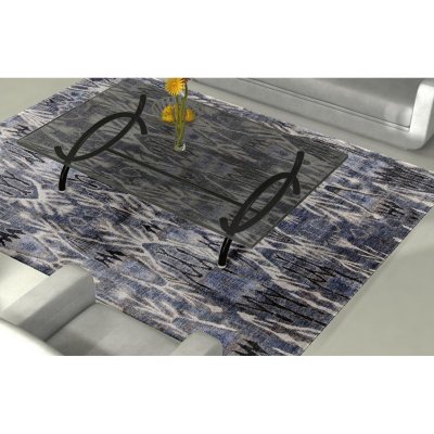 Moroccan Handcrafted Flat-Weave 5' x 7' Area Rug, Ivory-Chocolate