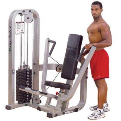 Body Solid Pro Clubline Chest Press w/ 210 lbs.