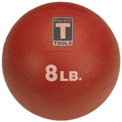 Body Solid Tools BSTMB8 8 lb. Red Medicine Ball