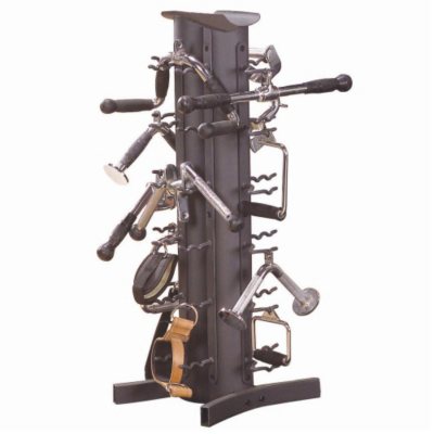 Body Solid Tools Accessory Package with Rack