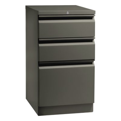 HON - Flagship Mobile Box/File Pedestal, Full Radius Pull, Letter, 19
