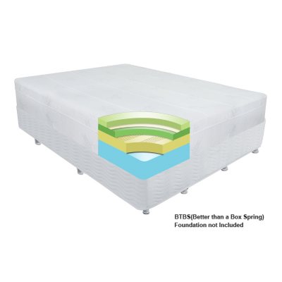 10" Night Therapy Pressure Relief Memory Foam Mattress - King