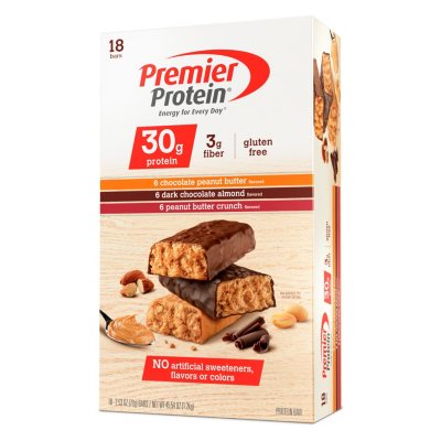 UPC 643843034254 product image for Premier Protein Bar Variety Pack (2.53 oz, 18 ct.) | upcitemdb.com