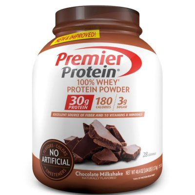 UPC 643843716129 product image for Premier Protein Whey Powder, Chocolate Milkshake (3.0 lbs.) | upcitemdb.com