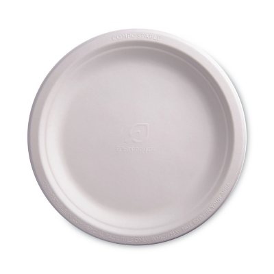 Eco-Products Compostable Dinner Plate - 9" - 500 ct.