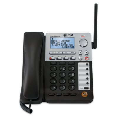 AT&T SynJ 4-Line Cordless Deskset for SB67158 Corded Base