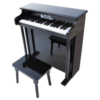 Schoenhut 37-Key Traditional Deluxe Spinet-Black