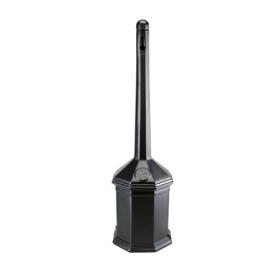 Site Saver Cigarette Receptacle - Black
