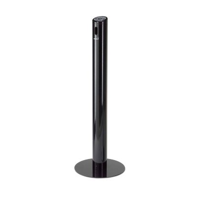 Smoke Stand Cigarette Receptacle - Black