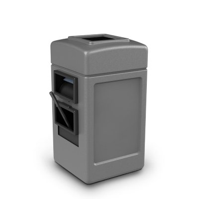 Waste Windshield Square Service Center - Gray