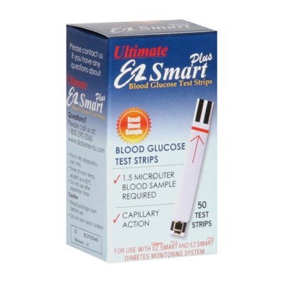 Ultimate EZ Smart Plus Test Strips - 50 ct.