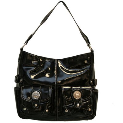 London Fog Audrey Hobo - Black