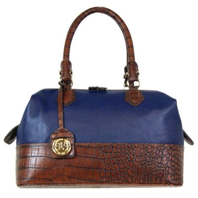 Fog by London Fog Norton Frame Satchel - Navy