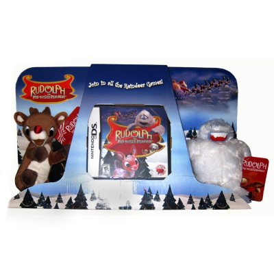 Rudolph the Red-Nosed Reindeer with 2 Plush Toys - DS