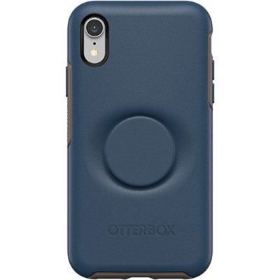 UPC 660543497110 product image for Otterbox Otter + Pop Symmetry Series Case for iPhone XR, Go to Blue | upcitemdb.com