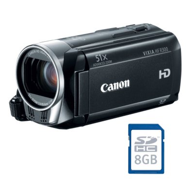 Canon HF R300 Camcorder Bundle
