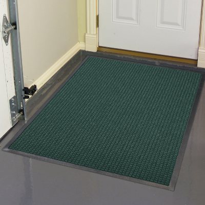 Waffle Door Mat 4' x 6' - Hunter Green